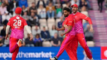 Haris Rauf Leads 14 Pakistan Players on Men's Hundred Auction Longlist Haris Rauf Leads 14 Pakistan Players on Men's Hundred Auction Longlist