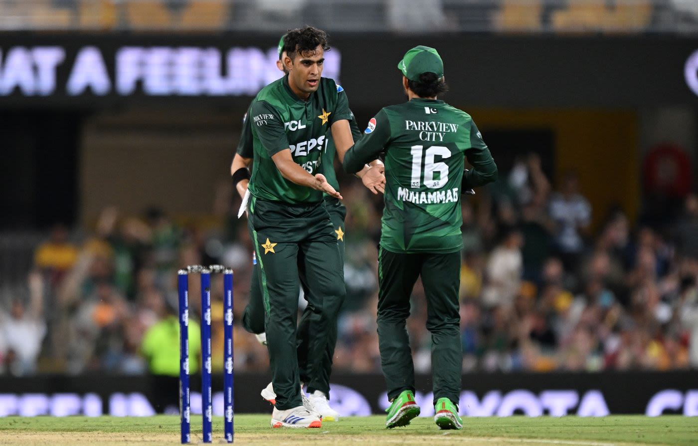 Abbas Afridi took two key wickets, match action cricket photo