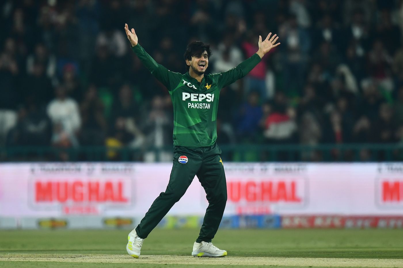 Saim Ayub got both openers, bowler wicket cricket pic