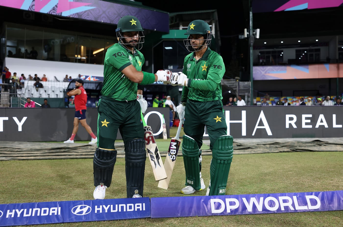 Sahibzada Farhan and Saim Ayub, the Pakistan openers, opening partnership cricket photo, hd pics