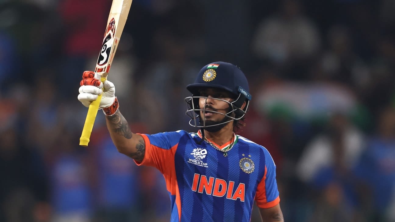 Kishan Shines as India Overcome Pakistan to Enter Super Eights Kishan Shines as India Overcome Pakistan to Enter Super Eights