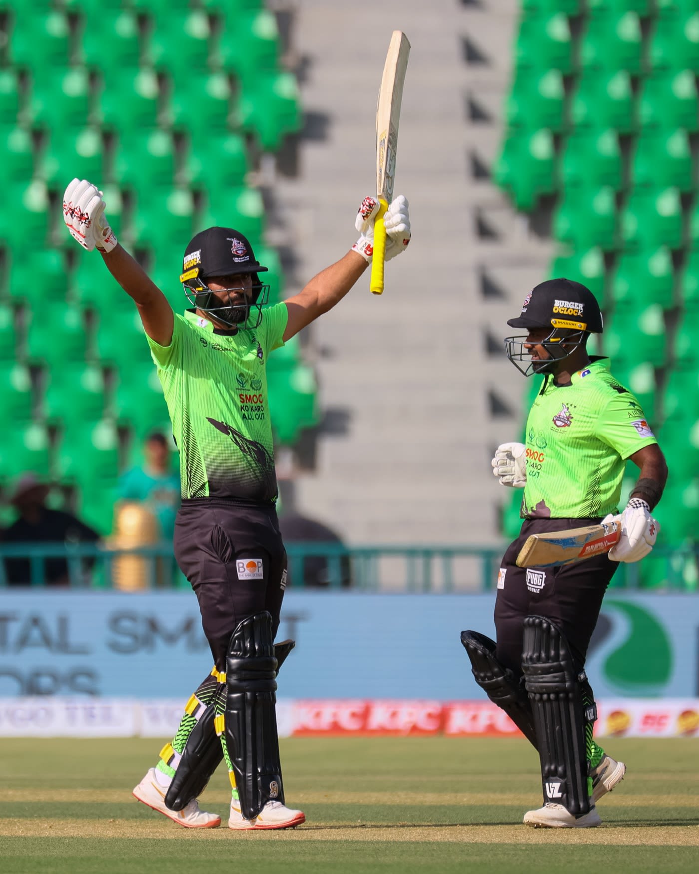 Fakhar Zaman smashed 103 off 51 balls, with 11 fours and six sixes, batsman celebration hd wallpaper