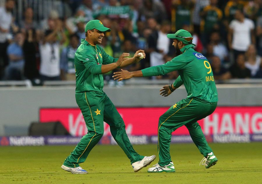 Amad Butt took a well-judged catch to dismiss Jos Buttler