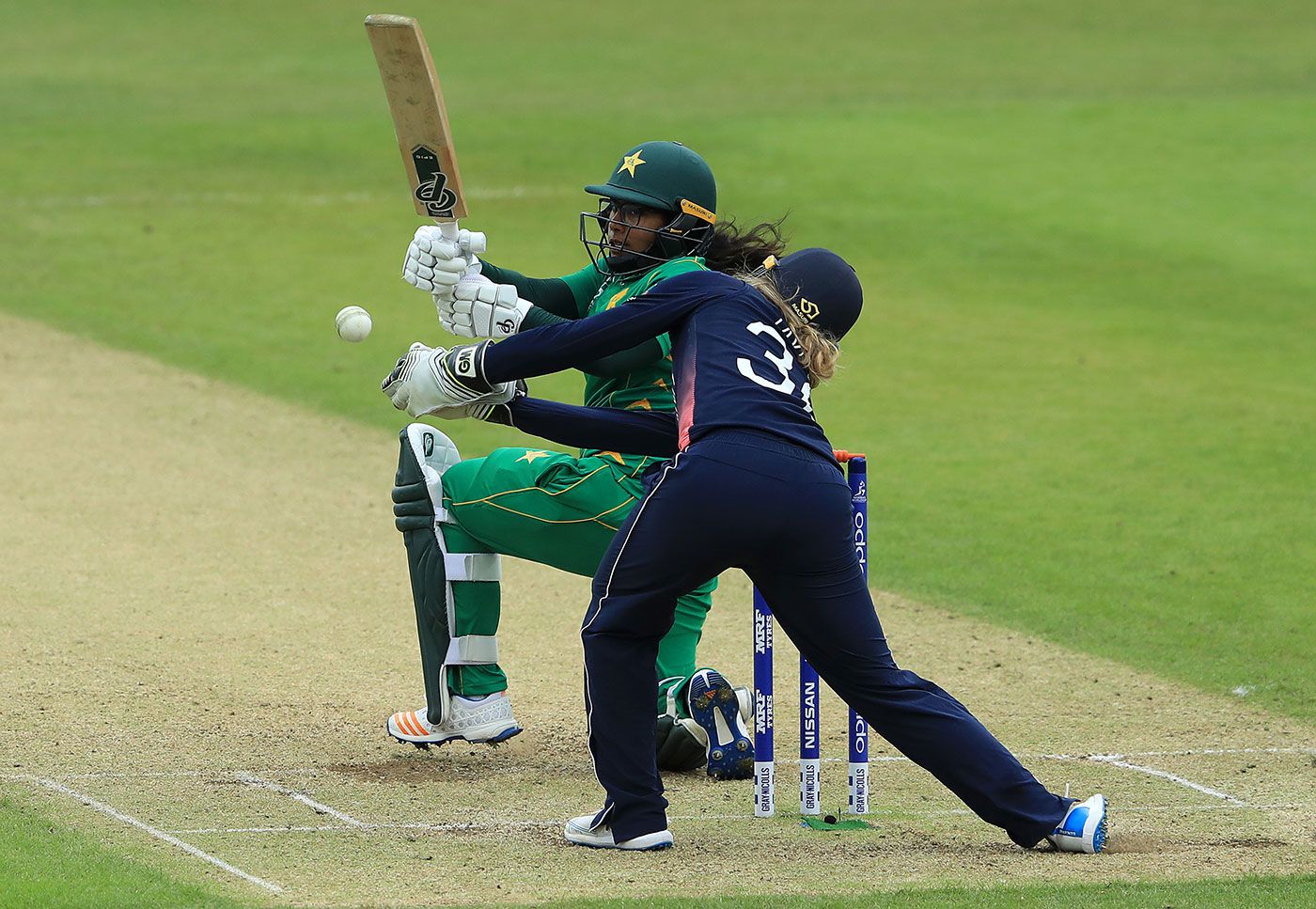 Ayesha Zafar kept Pakistan afloat with a half-century
