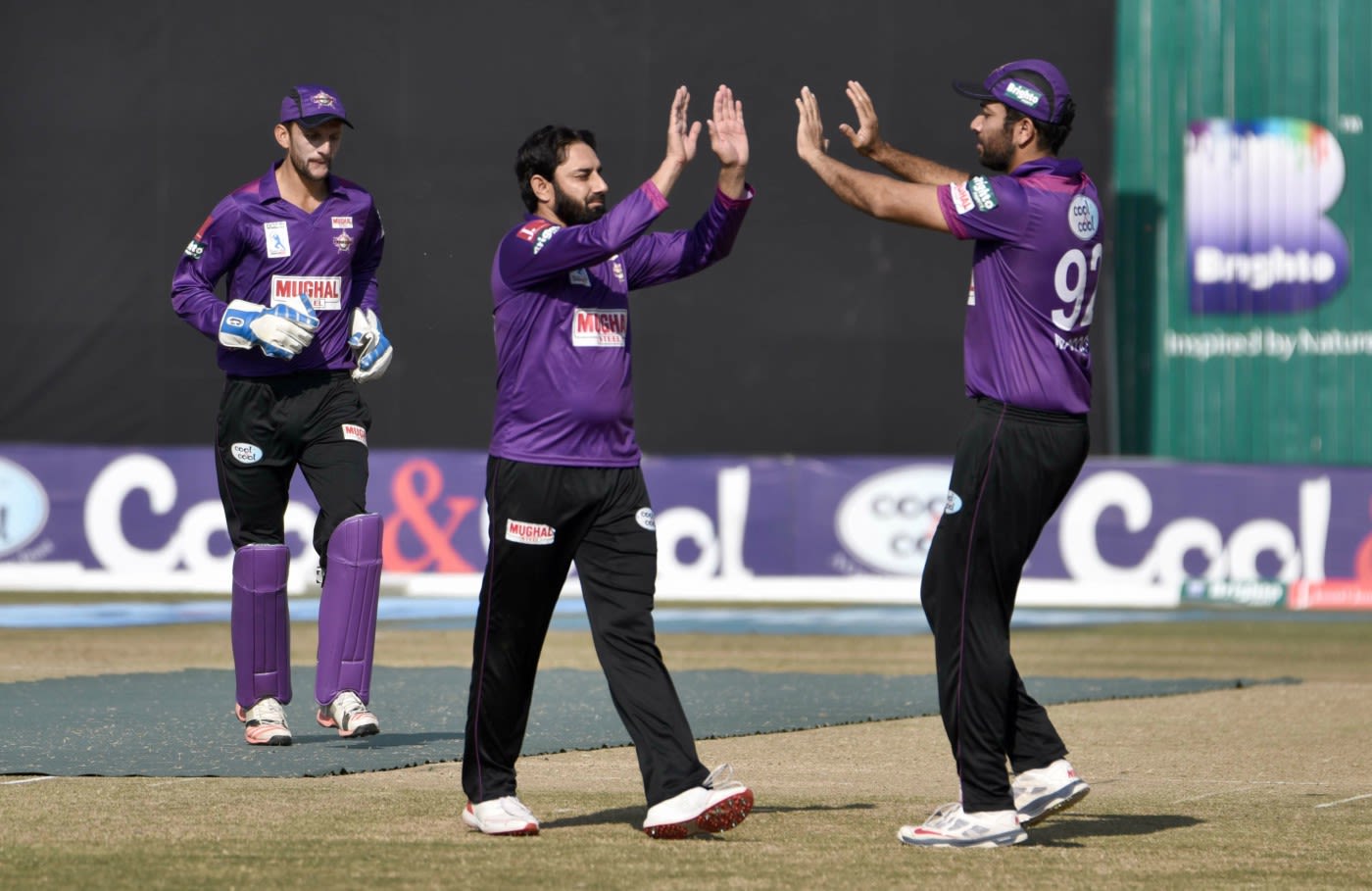 Saeed Ajmal finished with 4-0-13-1