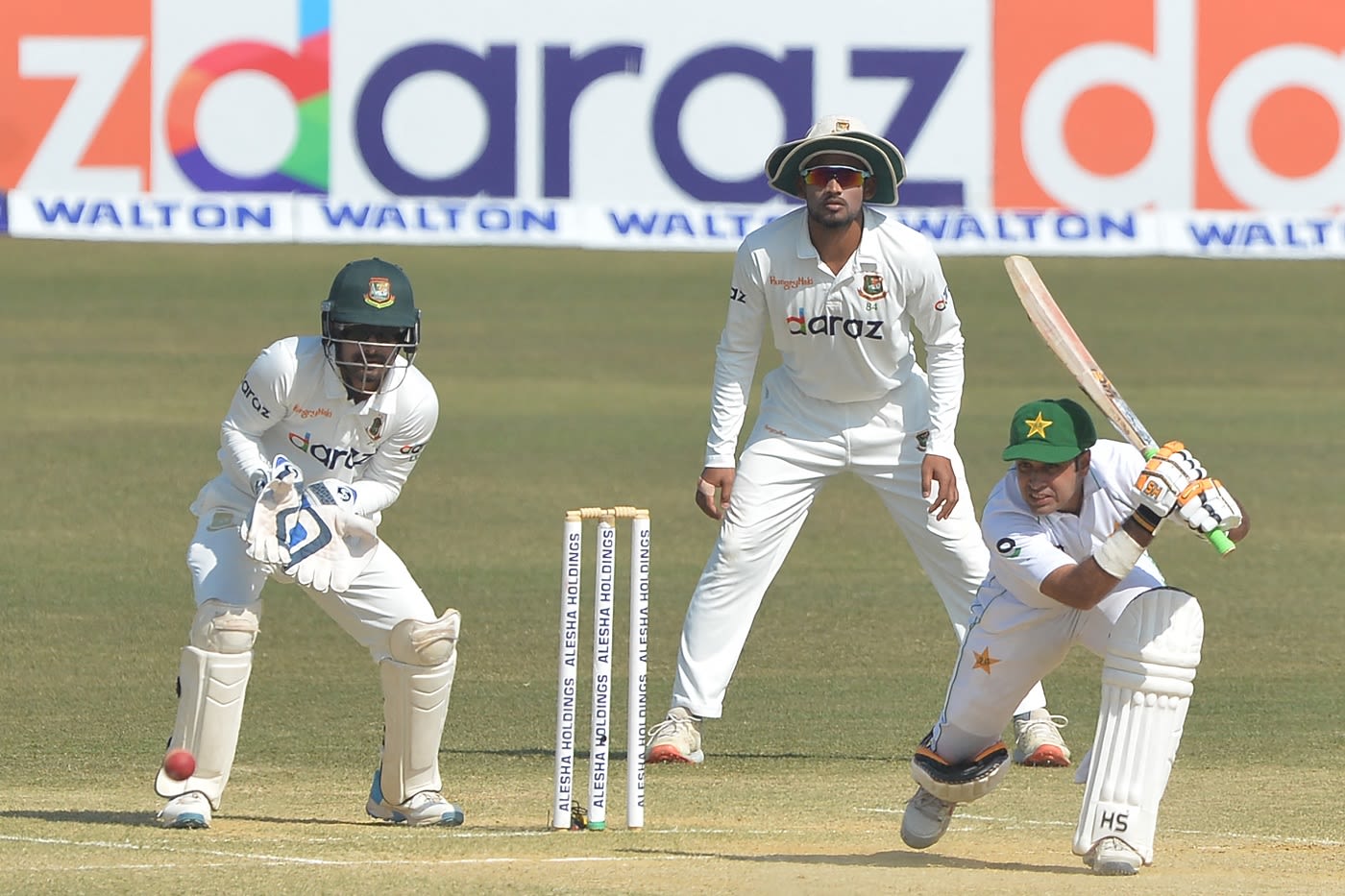 Abid Ali fell nine short of his century