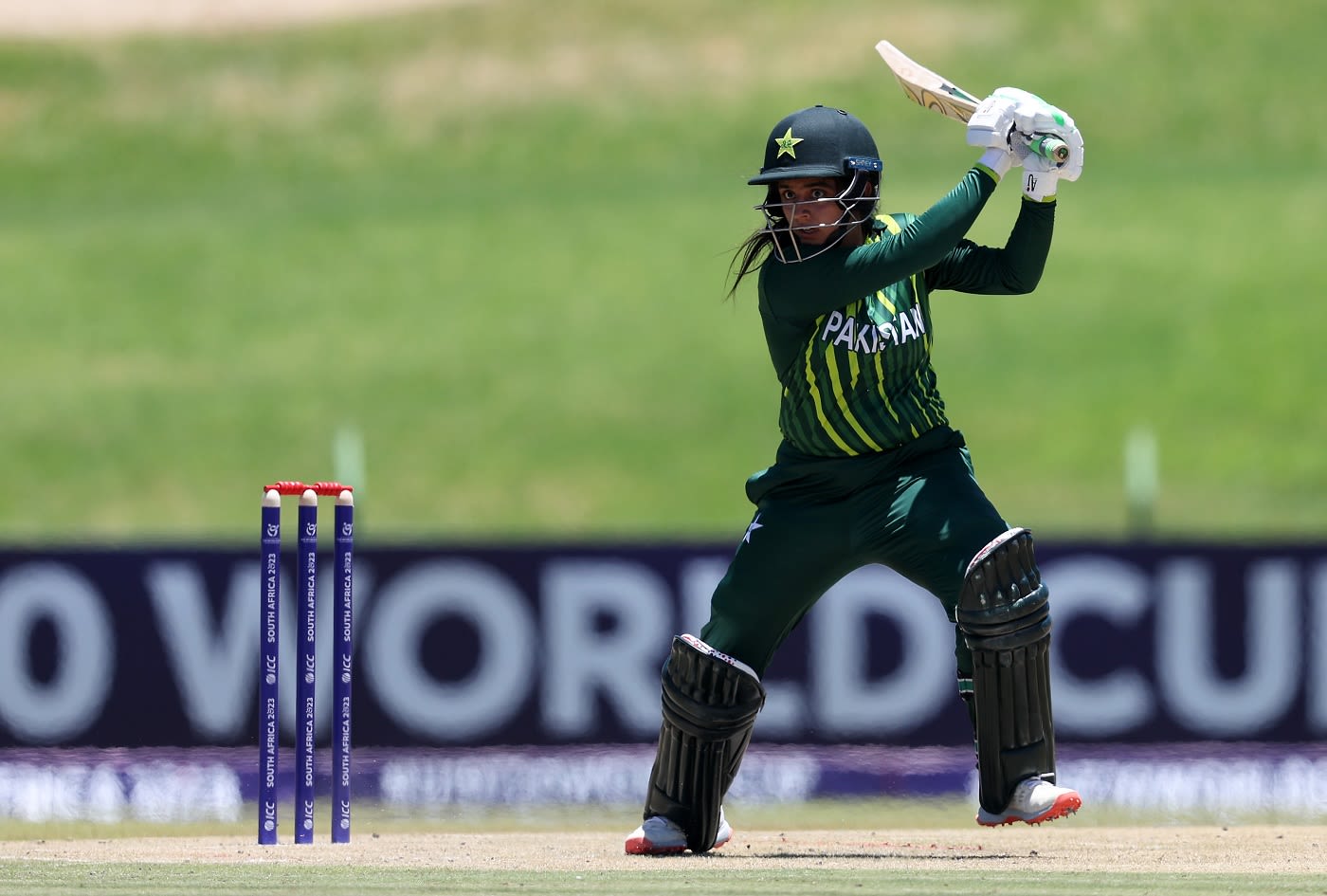 Eyman Fatima&nbsp;made 44 of her 65 runs in boundaries