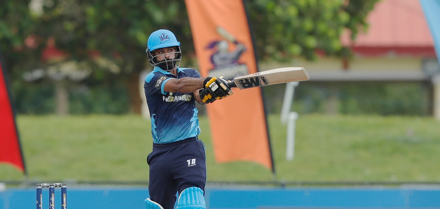 Mohammad Hafeez top-scored for Texas Chargers with 46