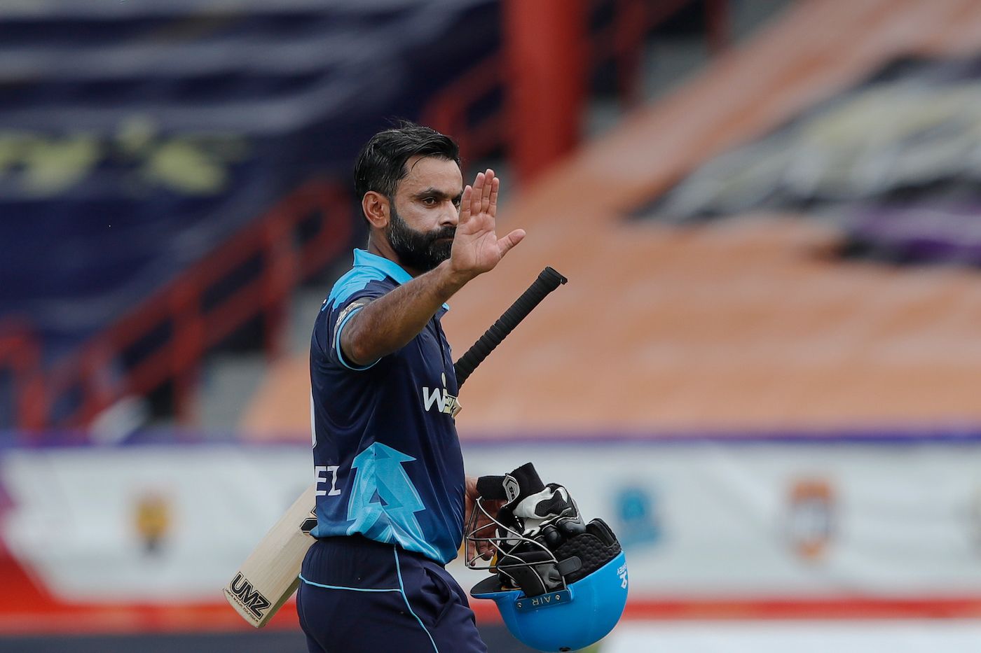 Mohammad Hafeez won the Player-of-the-Tournament award