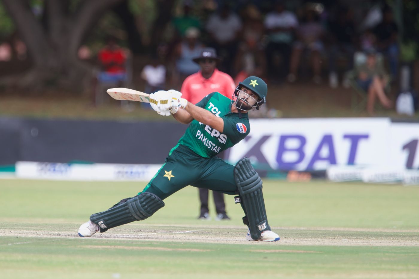 Qasim Akram made 20 off 15 to give Pakistan something to bowl at