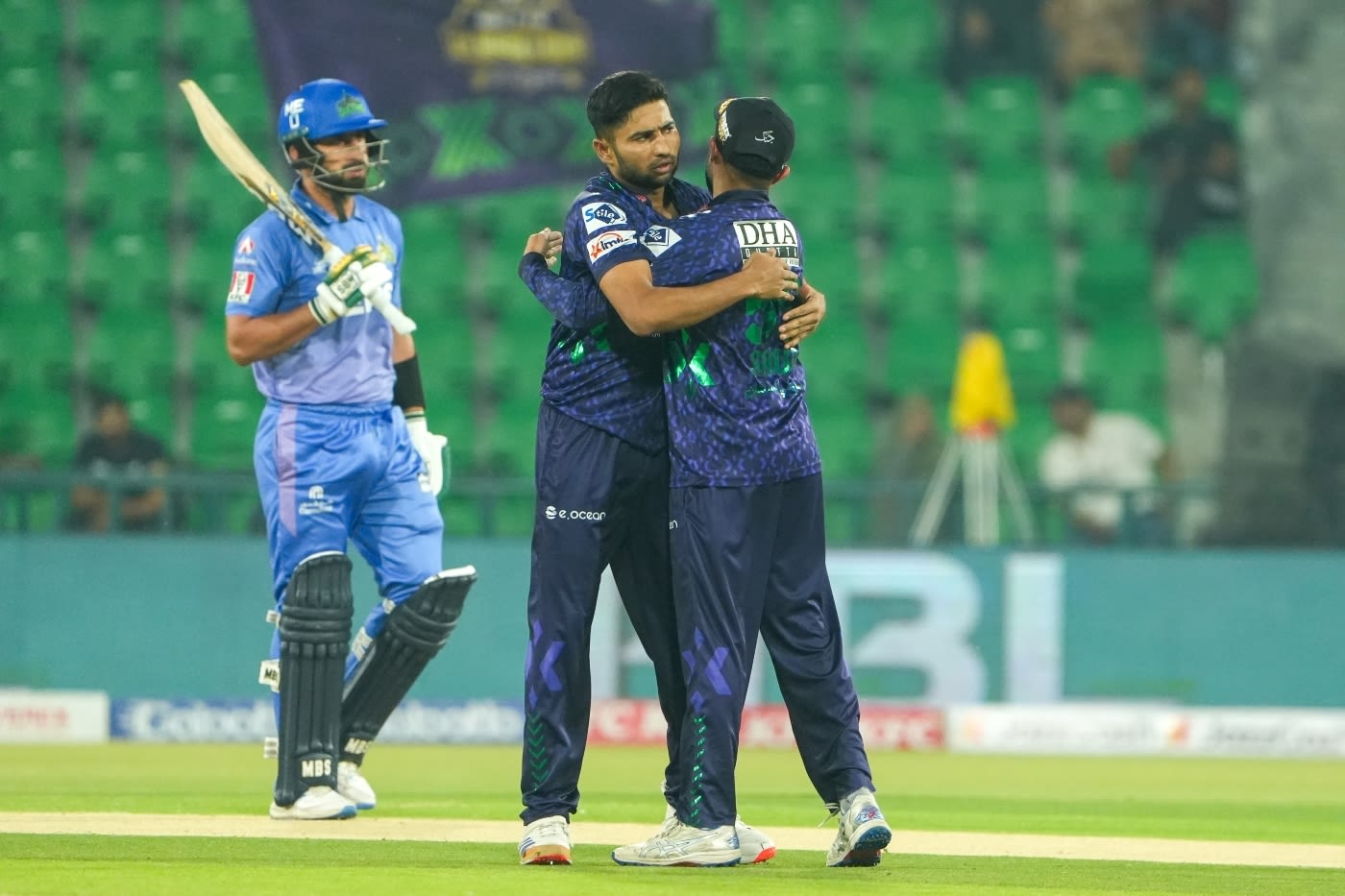 Khurram Shahzad ripped through the Multan Sultans top order
