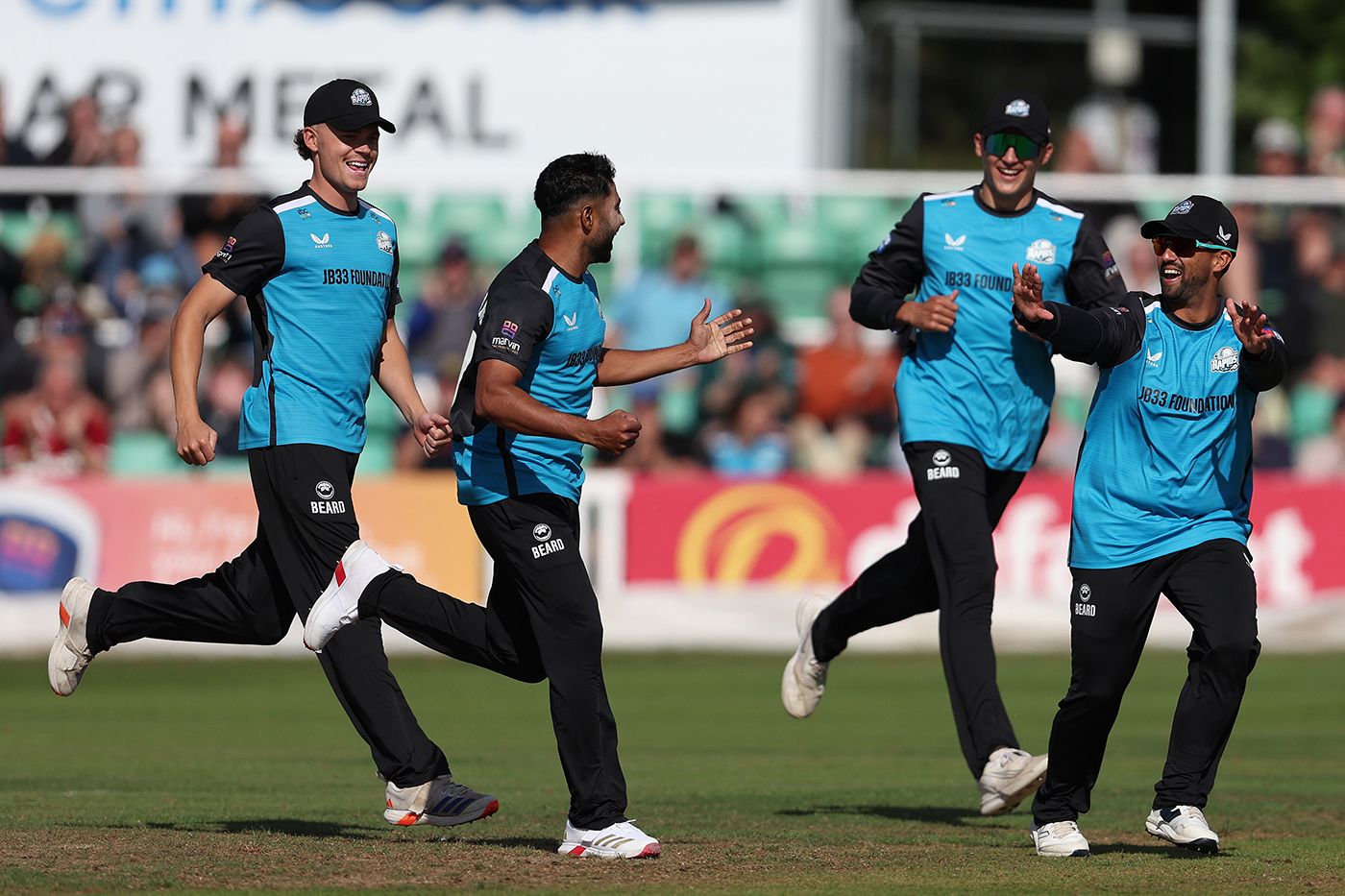 Khurram Shahzad ran through Somerset's top order