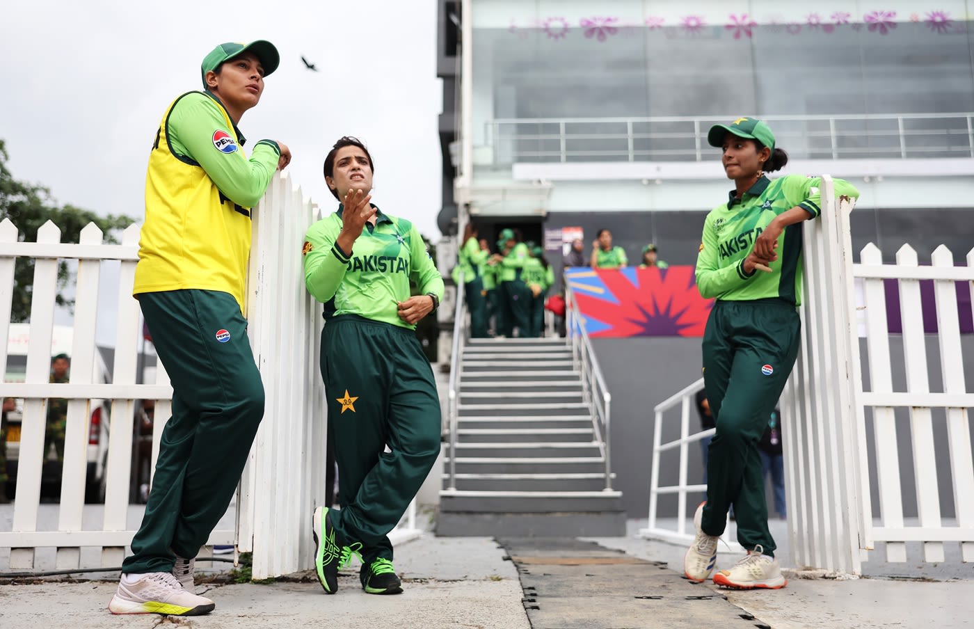 Sadia Iqbal, Sidra Amin and Fatima Sana have a chat