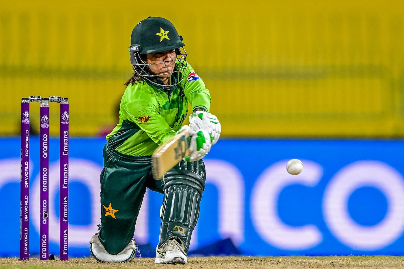 Sidra Amin top scored for Pakistan with 35