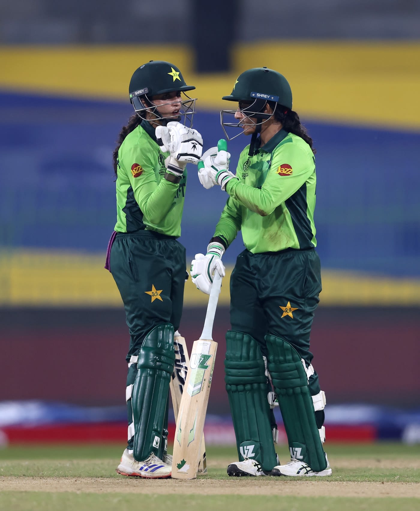 Omaima Sohail and Muneeba Ali got Pakistan off to a steady start