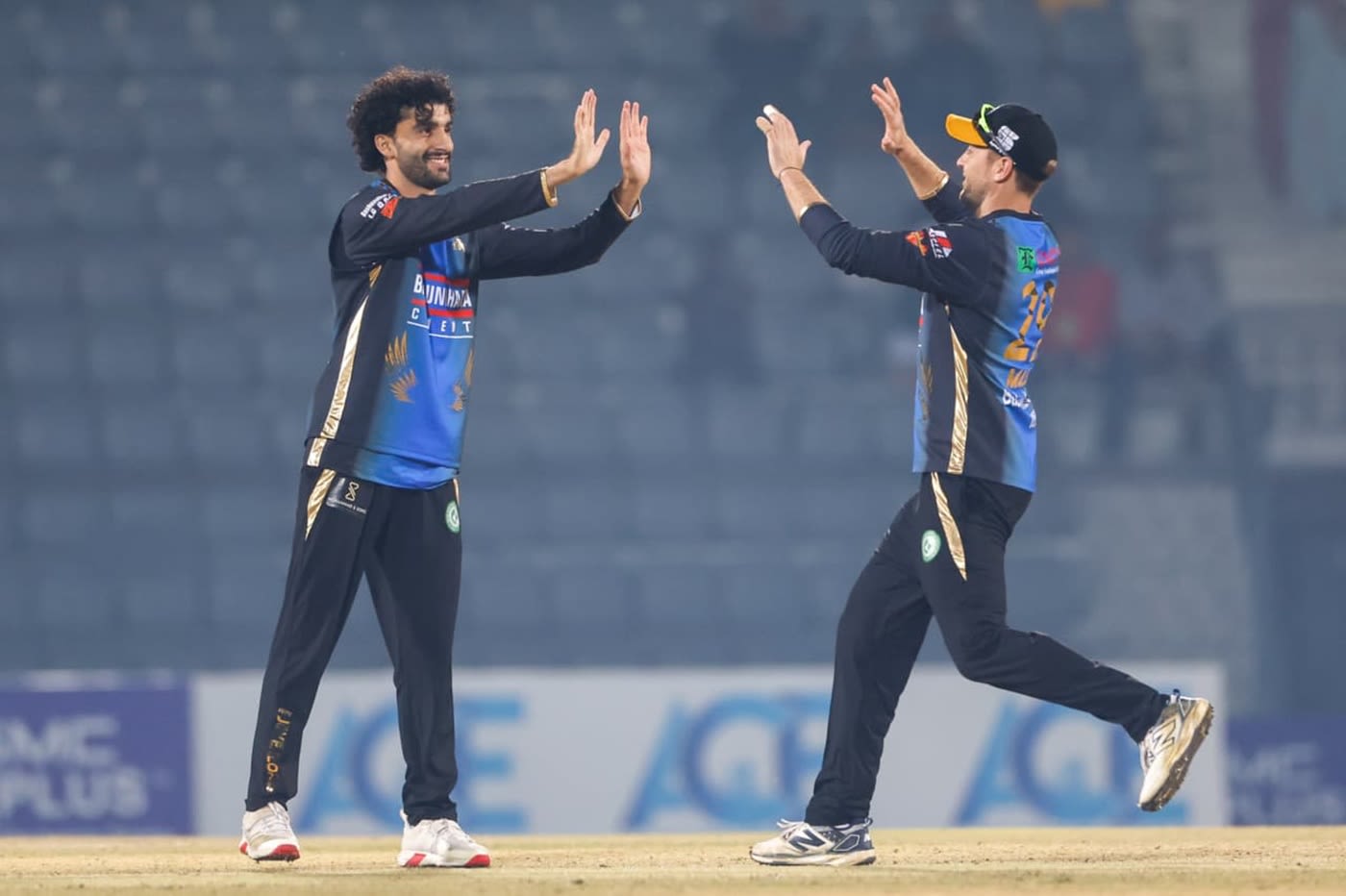 Sufiyan Muqeem finished with 1 for 29
