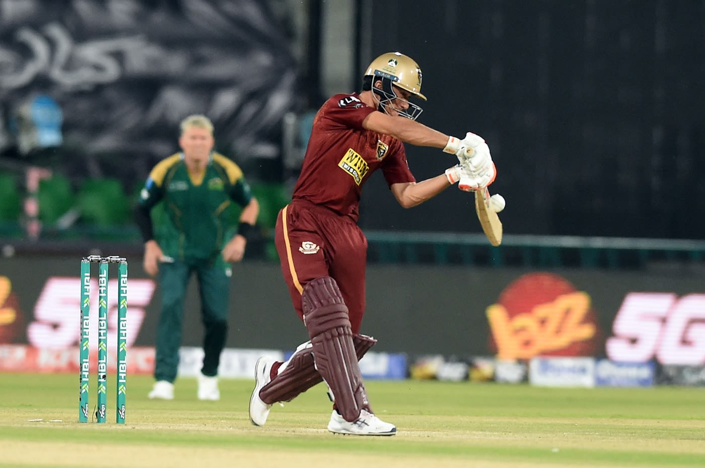 Maaz Sadaqat struck 62 off just 26 balls