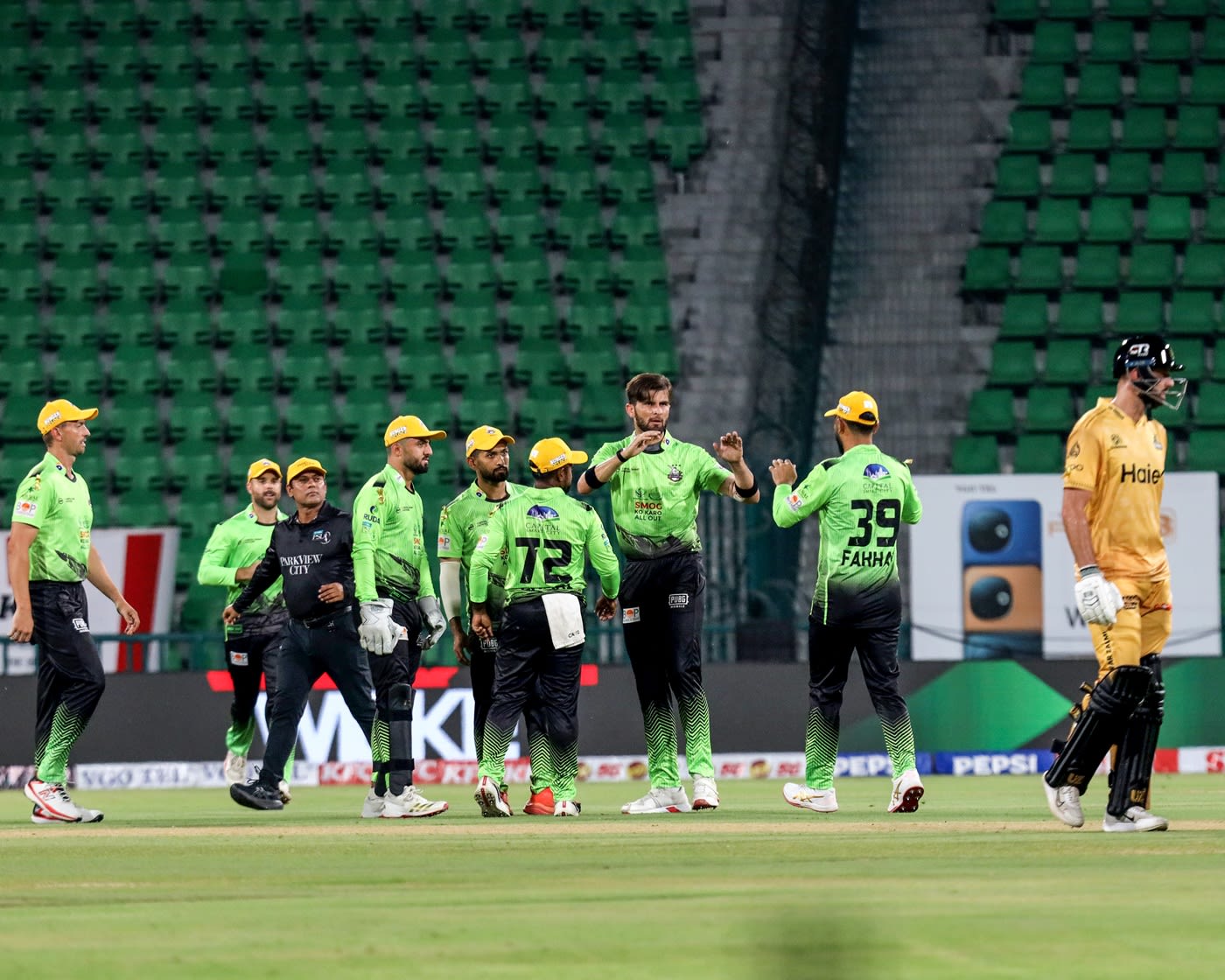 Shaheen Shah Afridi struck early twice