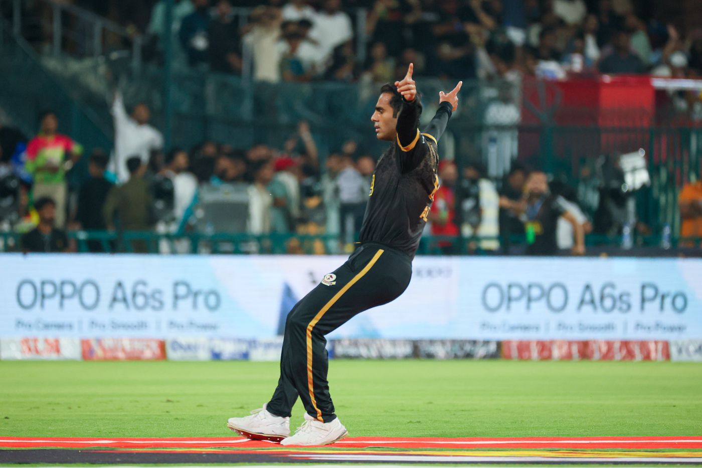 Mohammad Ali struck twice in the powerplay